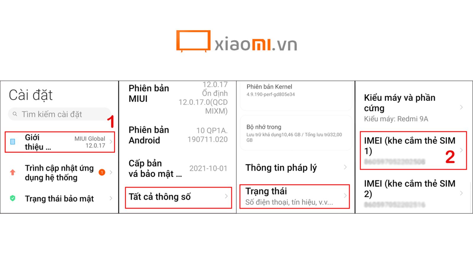 Cách check bảo hành Xiaomi